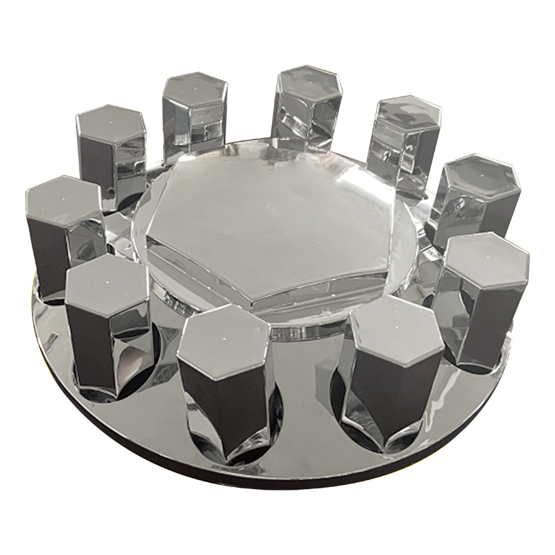 Truck wheel axle cover